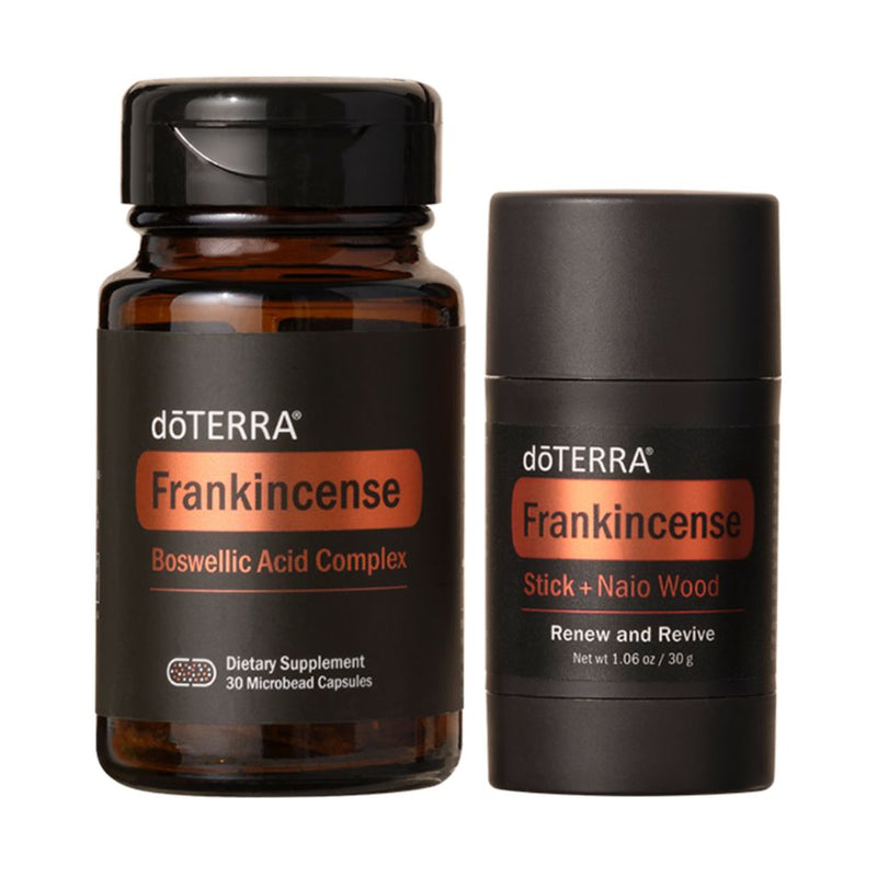 Frankincense Stick + Frankincense Capsules Bundle by doTERRA